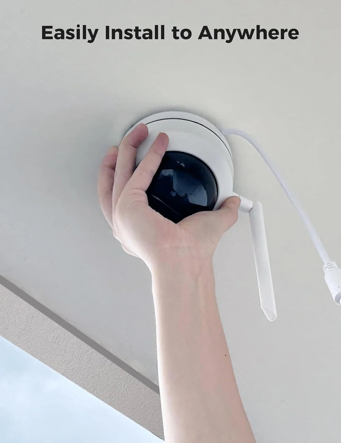 5MP PTZ Security Camera Outdoor Explosion-Proof Auto Tracking Motion Detection