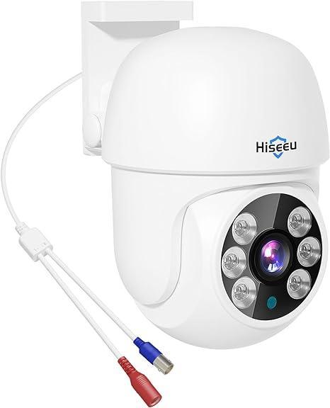 Wired 5MP AHD PTZ Analog Home Dome Security Camera 100ft IR Clear Night Vision