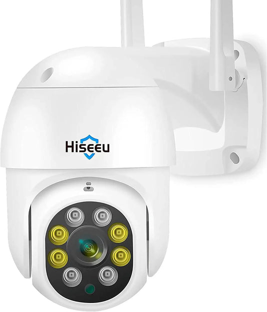 2K 3MP PTZ 𝟯𝟲𝟬° 𝙑𝙞𝙚𝙬 Security Camera Outdoor with IP66 Waterproof