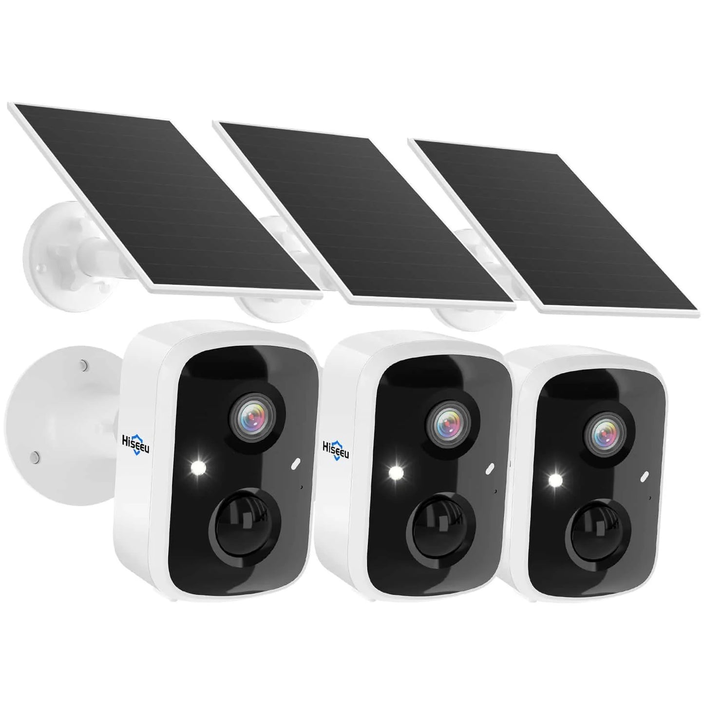 4MP Solar Battery Powered Indoor WiFi Smart Wireless Battery Camera With 2-Way Audio