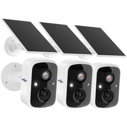4MP Solar Battery Powered Indoor WiFi Smart Wireless Battery Camera With 2-Way Audio