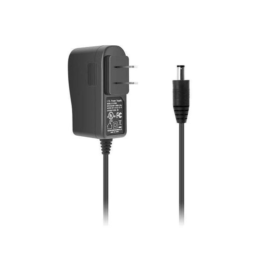 Hiseeu AC 100-240V to DC 12V 1A 1000mA 12W Power Supply 5.5 x 2.1mm FCC 10 Feet Cable Power Supply (12V-1000mA) Power Adapter for Security Cameras