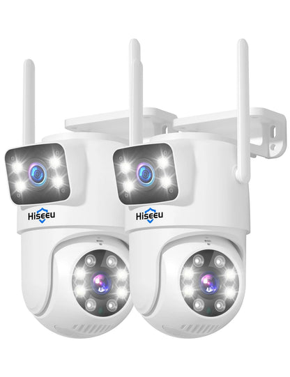 4MP Dual Lens 5G&2.4G WiFi-Pro Power Cord  Security Camera