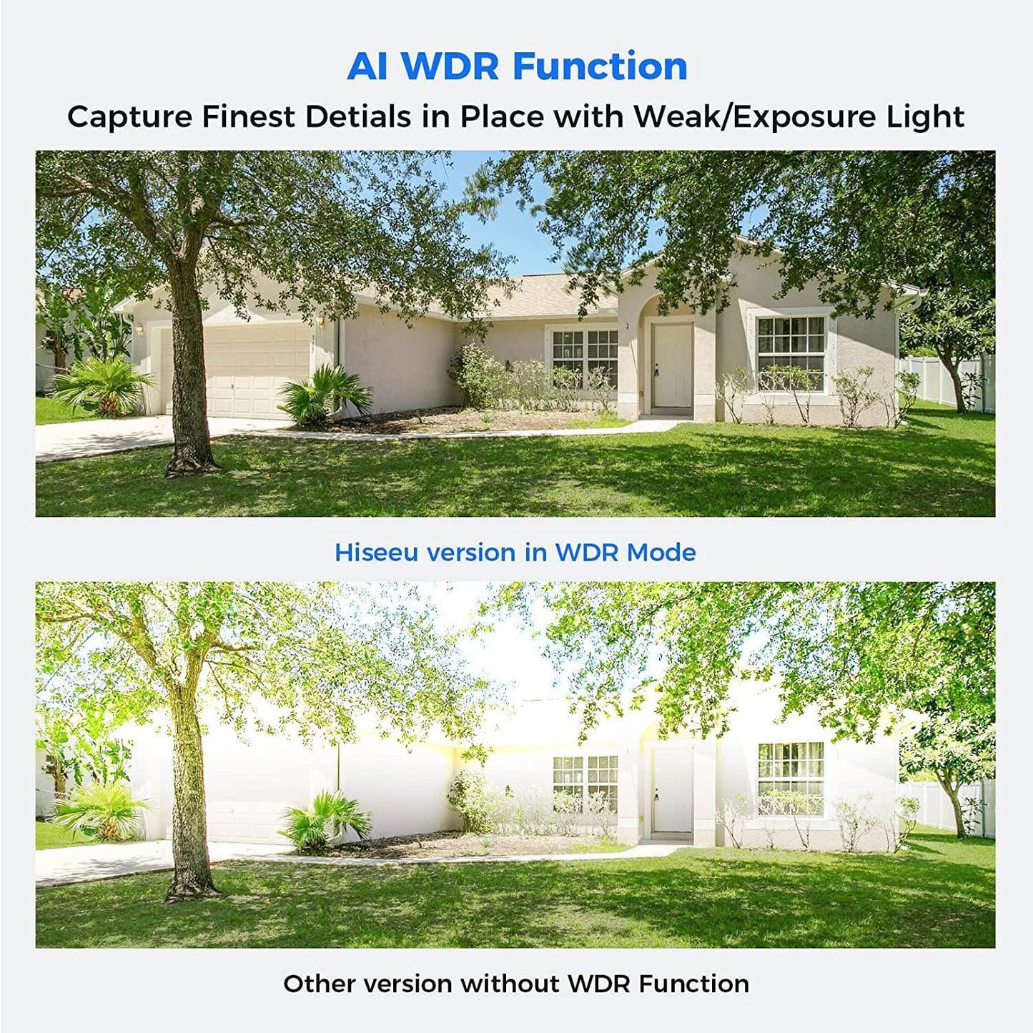4K 8MP PoE IP Camera IP67 Waterproof WDR Function 100ft Night Vision Work with PoE NVR Outdoor&Indoor