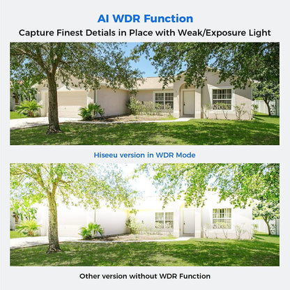 4K 8MP PoE IP Camera IP67 Waterproof WDR Function 100ft Night Vision Work with PoE NVR Outdoor&Indoor
