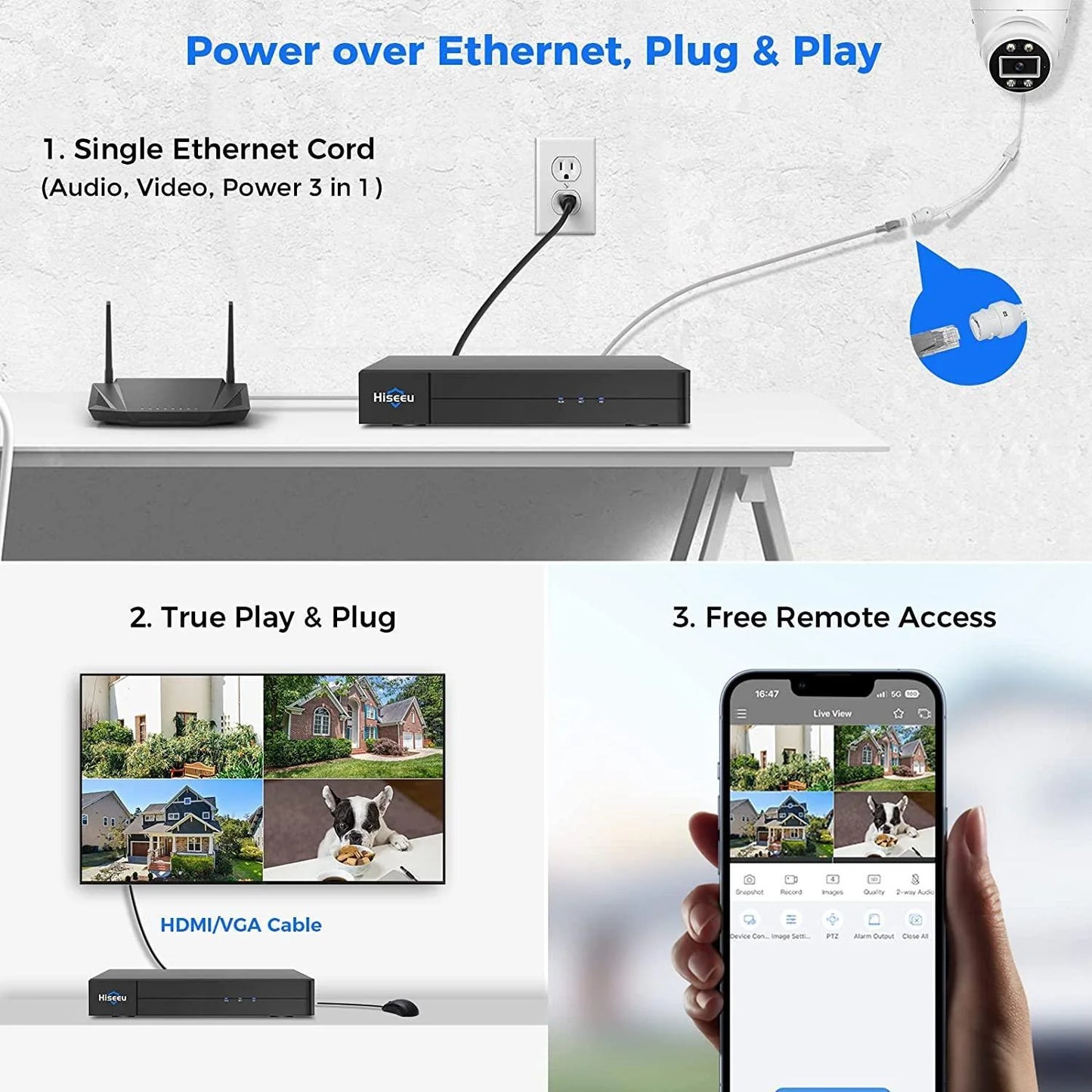 Wired 5MP IP67 Waterproof PoE Dome IP Security Camera with Two-Way Audio