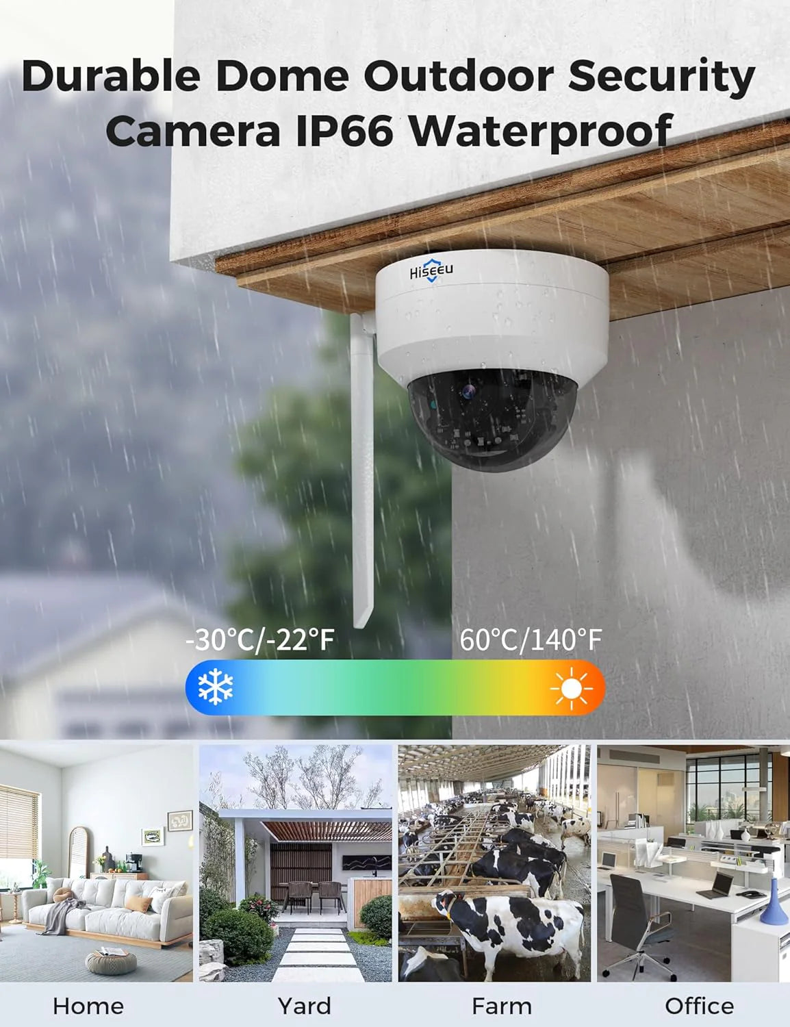 5MP PTZ Security Camera Outdoor Explosion-Proof Auto Tracking Motion Detection