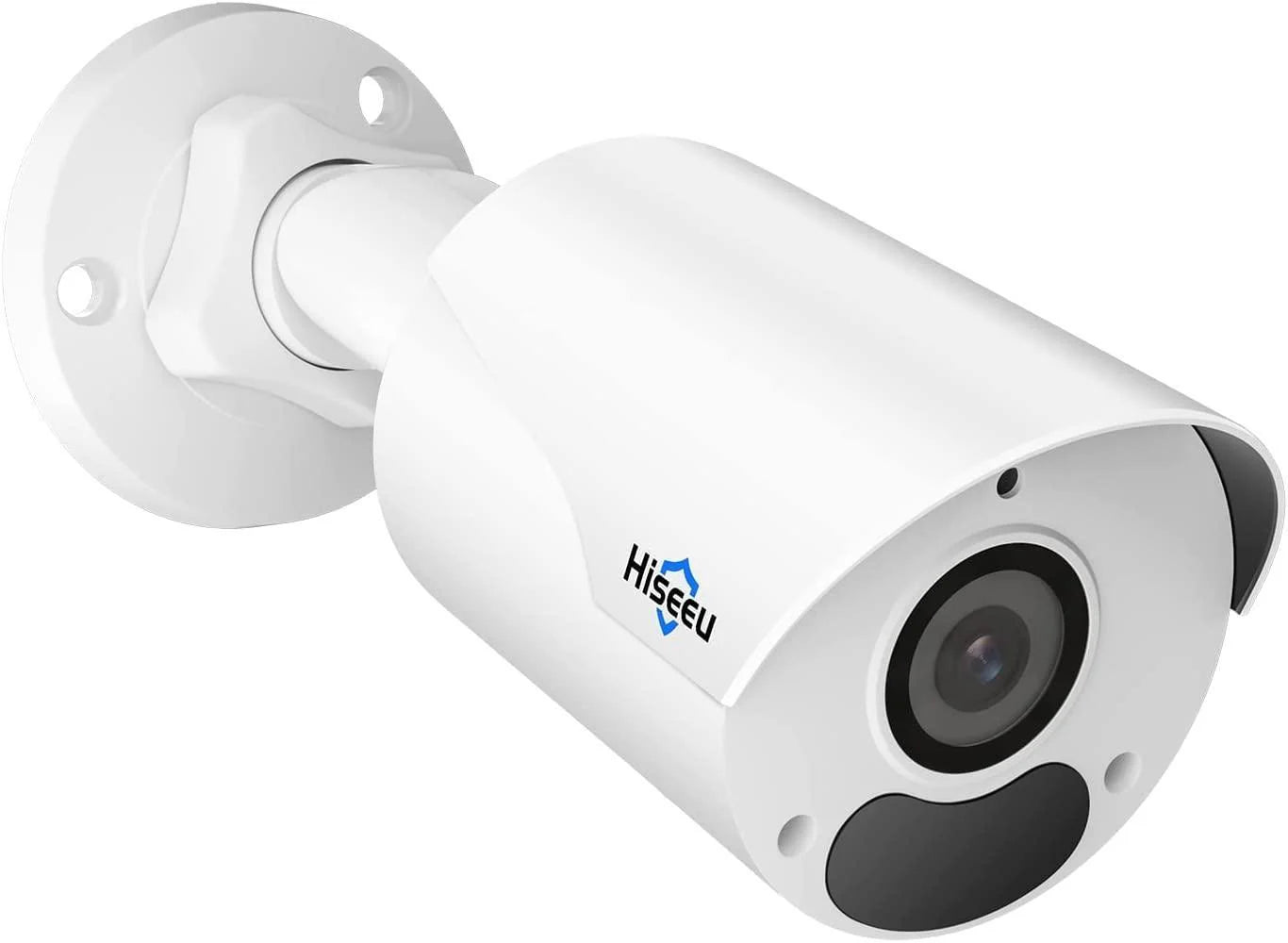 4K 8MP PoE IP Camera IP67 Waterproof WDR Function 100ft Night Vision Work with PoE NVR Outdoor&Indoor