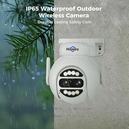 4MP PTZ 𝟯𝟲𝟬° 𝙑𝙞𝙚𝙬  10X Zoom PanSecurity Camera Outdoor with IP66 Waterproof