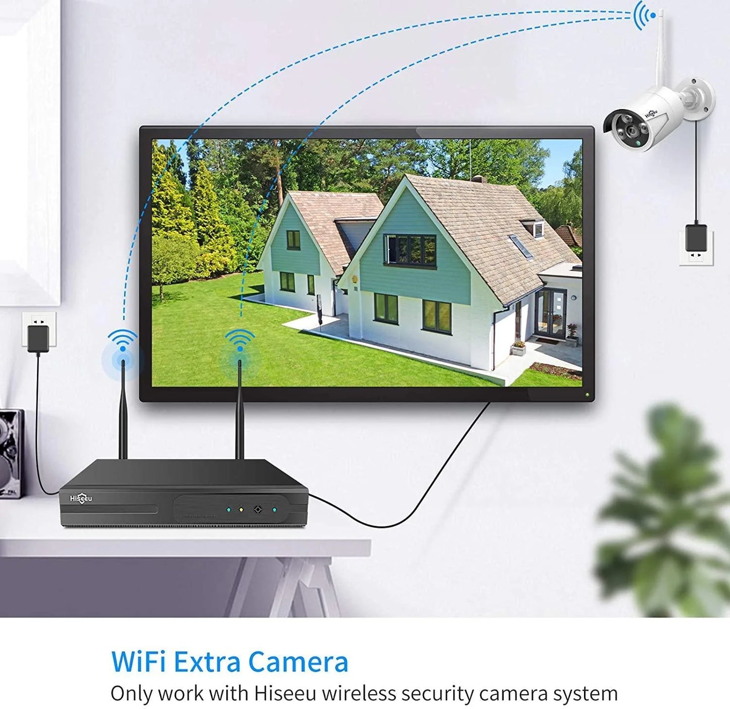 2K 3M Wireless Security Camera Wifi Outdoor With 2-Way Audio