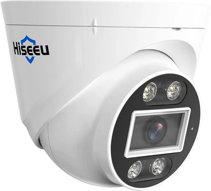 Wired 5MP IP67 Waterproof PoE Dome IP Security Camera with Two-Way Audio