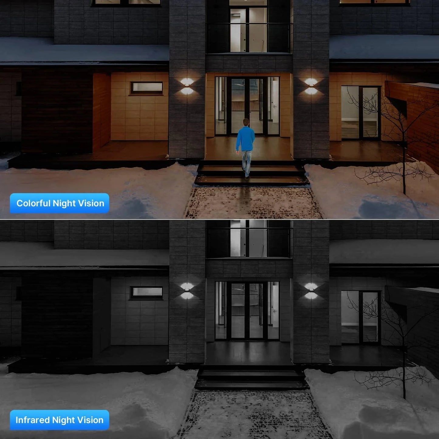 [AI Human Detection,Expandable 10CH 4K NVR] 4MP Solar Wireless Security Camera System BUILD-IN 1T HDD