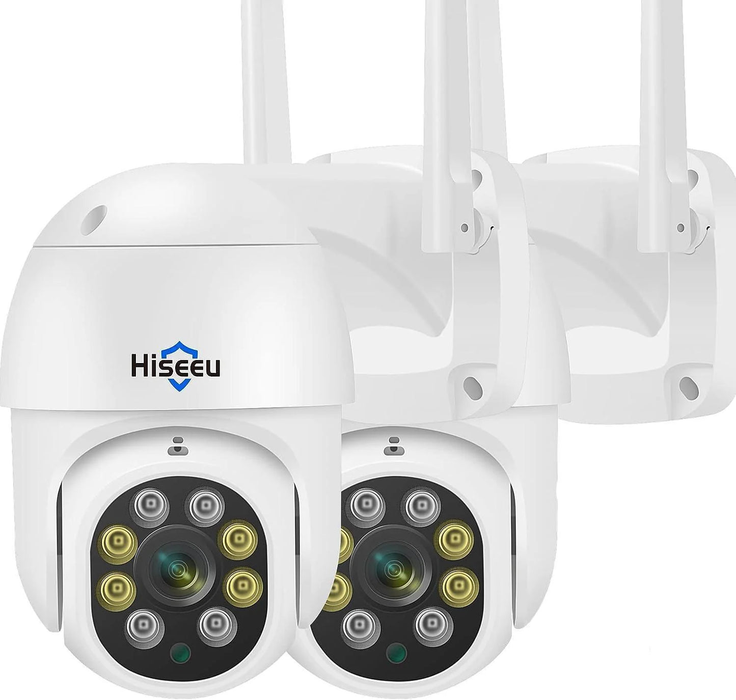 2K 3MP PTZ 𝟯𝟲𝟬° 𝙑𝙞𝙚𝙬 Security Camera Outdoor with IP66 Waterproof