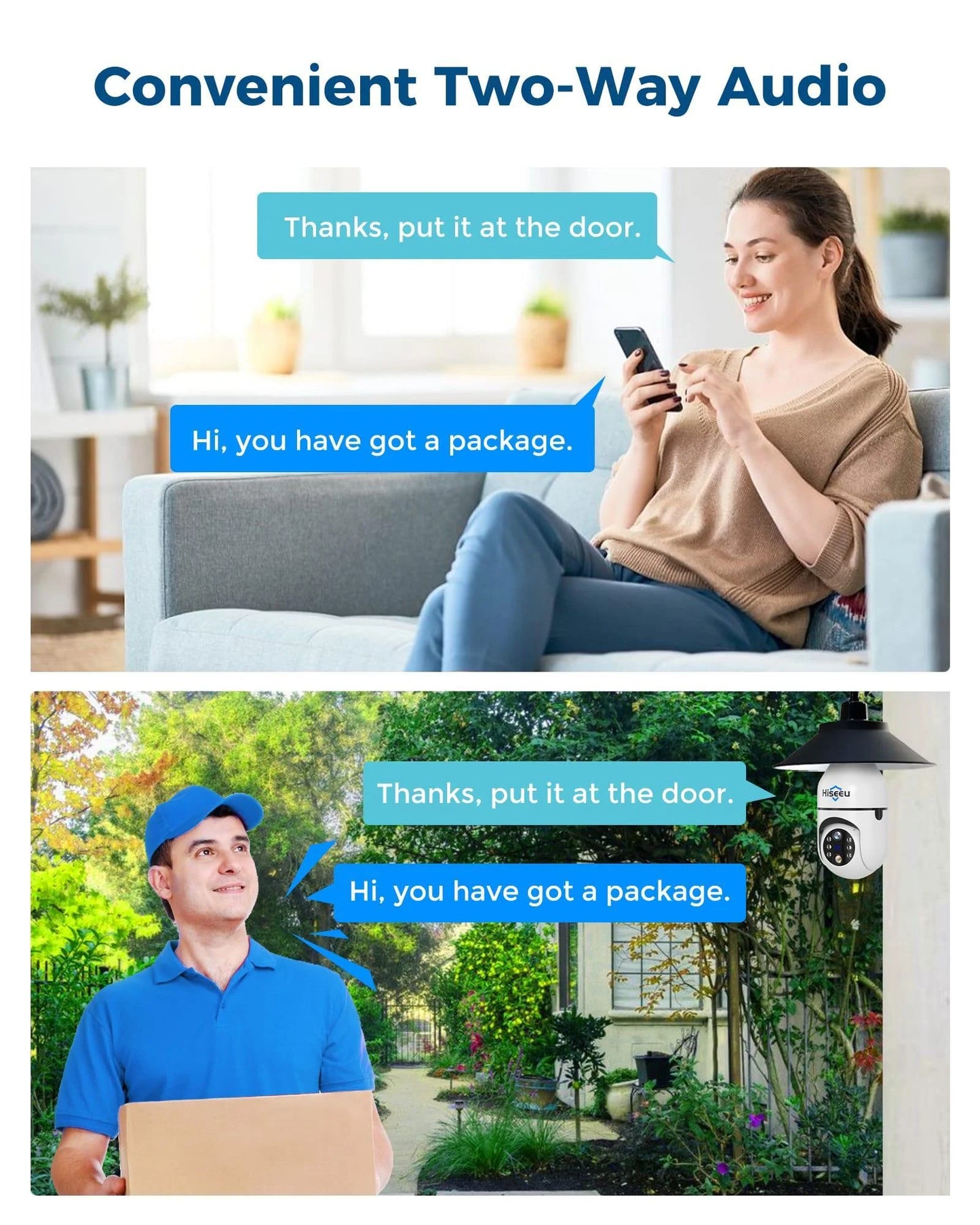 2K PTZ 10X Zoom Wireless 𝟯𝟲𝟬° 𝙑𝙞𝙚𝙬 Light Bulb Camera with 5G&2.4GHz Wi-Fi & No Subscription