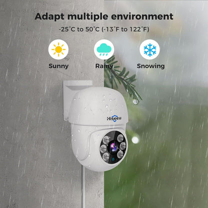 Wired 5MP AHD PTZ Analog Home Dome Security Camera 100ft IR Clear Night Vision