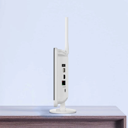【NO HDD】Wireless 10CH Network Video Recorder, 2.4G/5G WiFi, 7/24 Hours Recording, Detect Zone, Work with Hiseeu Single Camera