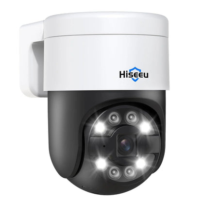 5MP PoE PTZ 300° Pan Wired Security Camera Outdoor with Two-Way Audio